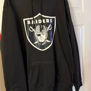 Black Sweater with Raider Logo